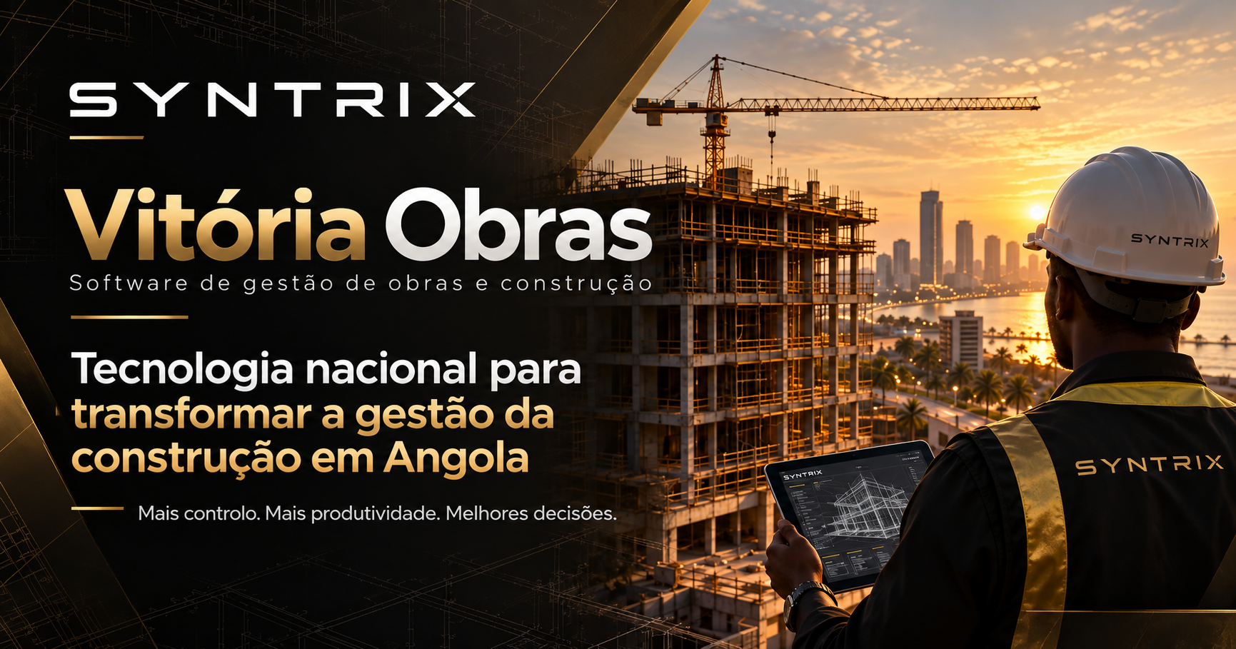 Vitória Obras: tecnologia nacional para transformar a gestão da construção em Angola